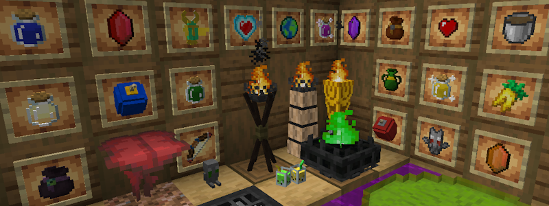 Dati’s YVK-Tools items displayed in Minecraft